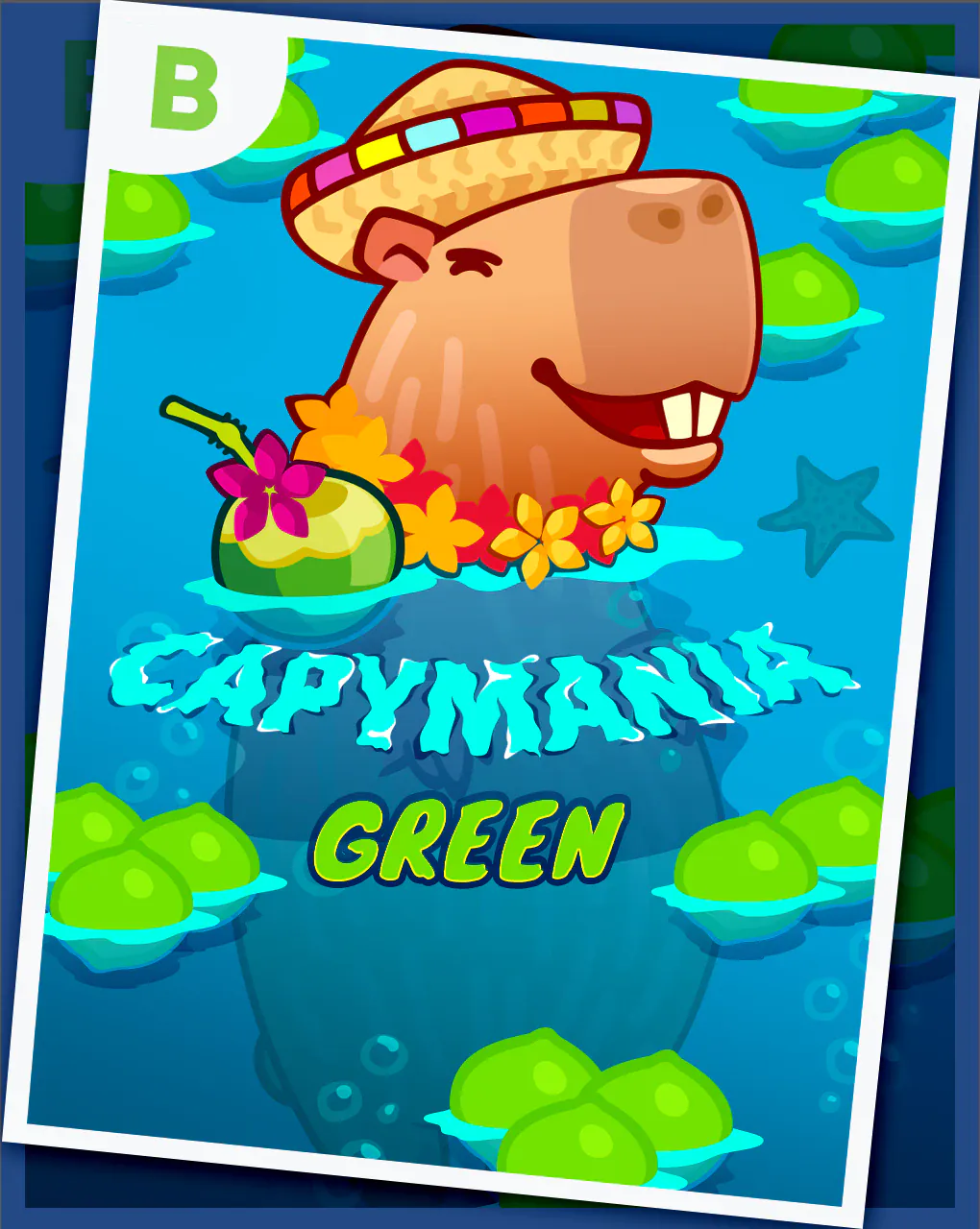Capymania Green - RIVAL168