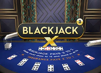 Blackjack X 3 - Azure - RIVAL168