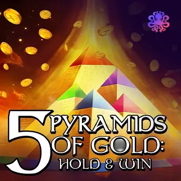 5 Pyramids of Gold: Hold & Win! - RIVAL168