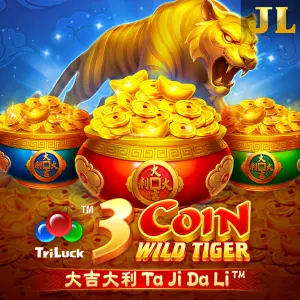 3 Coin Wild Tiger - RIVAL168