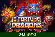 5 Fortune Dragons - RIVAL168
